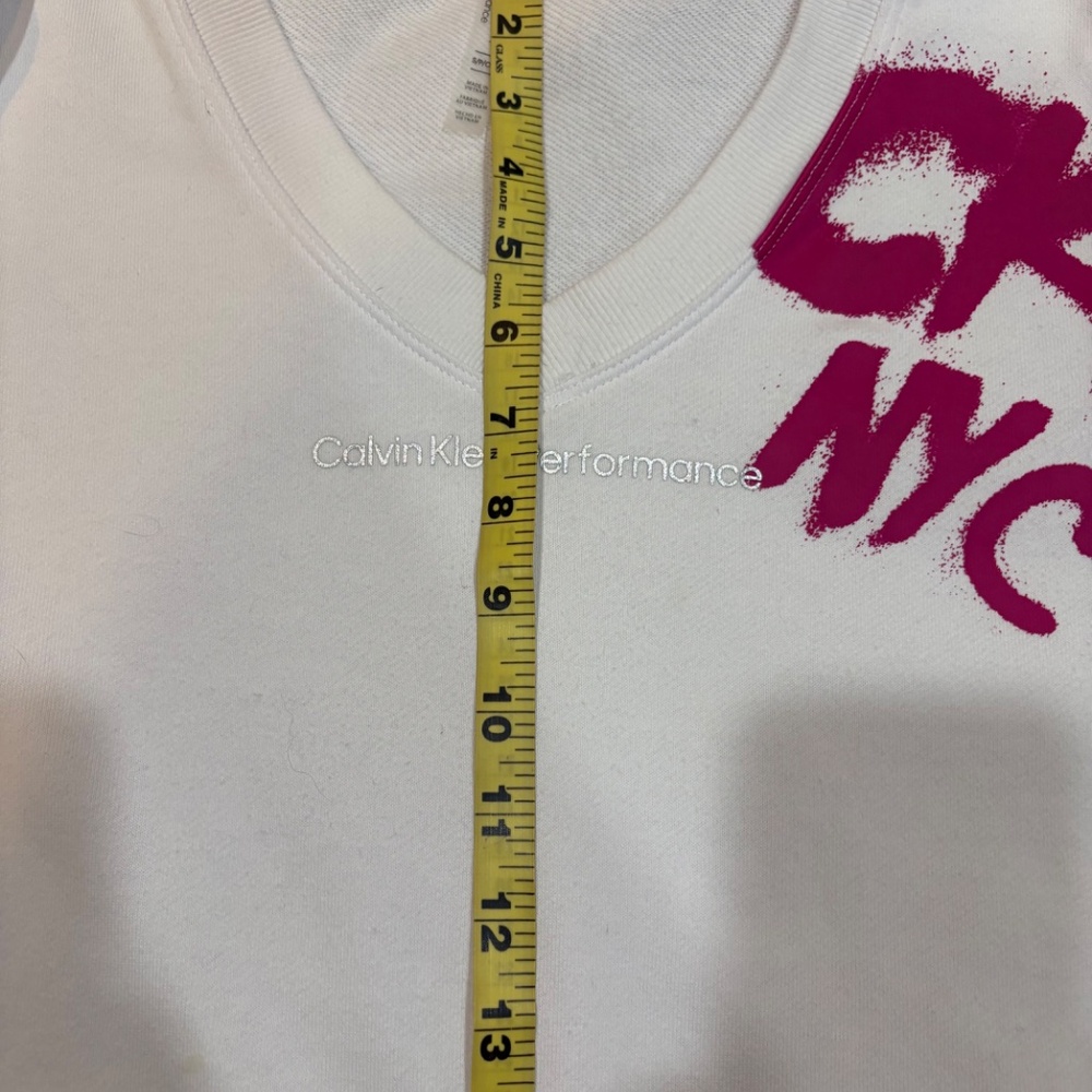 Calvin Klein Performance Crop Sweat Top Women's S - Picture 10 of 16